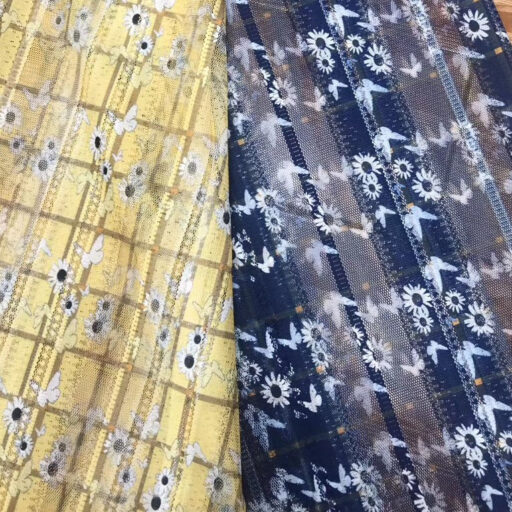 fabric lace printed